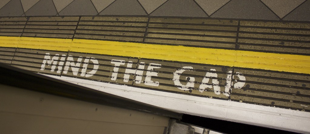 Mind the gap | Mind the gap | Pommiebastards | Flickr