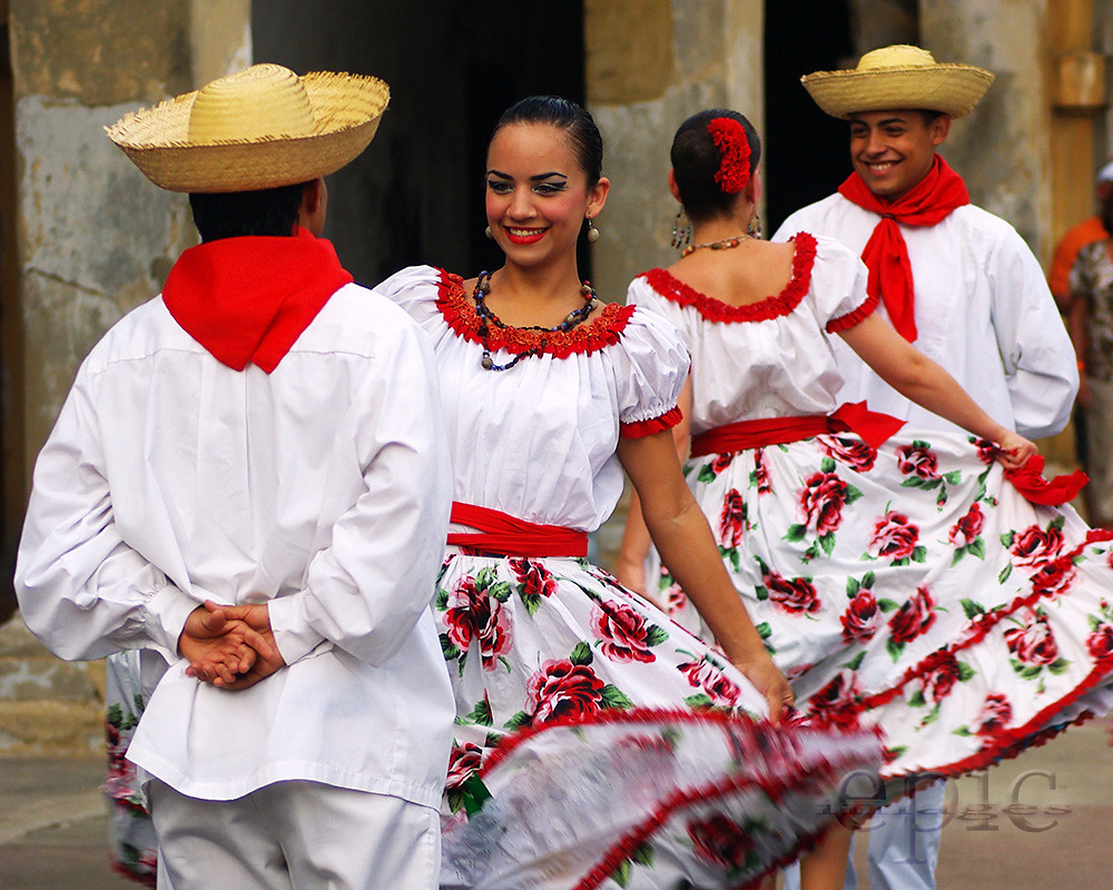 travel, red, woman, white, man, latinamerica, festival, dance, dancers, old...