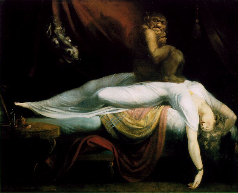 Henry Fuseli Nightmare 1741-1825