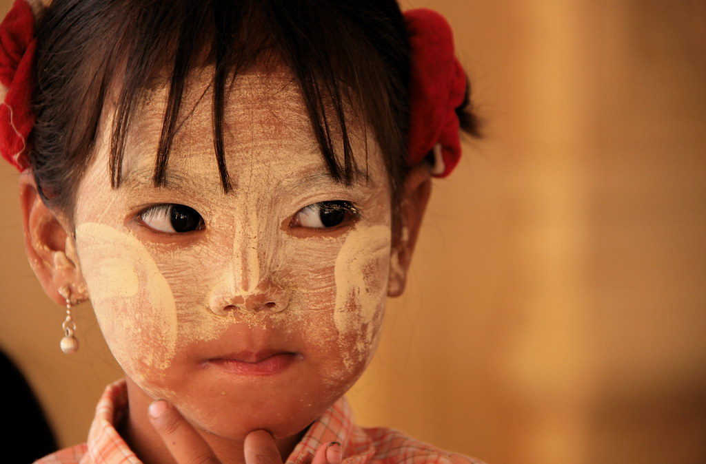 Girl from Bagan, Burma