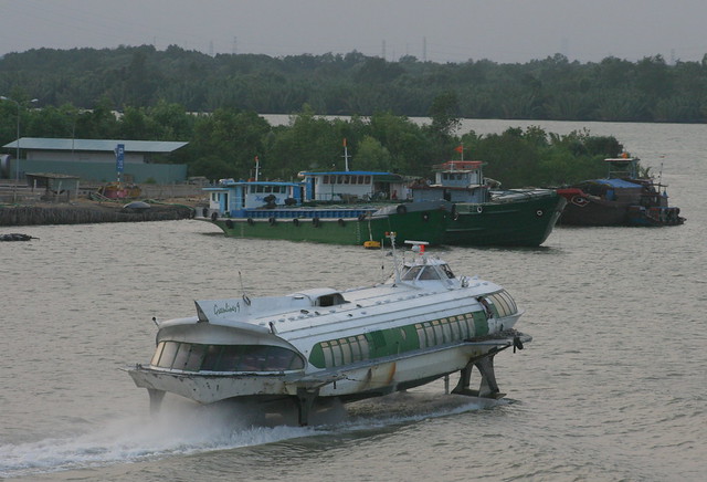 Greenlines 6 hydrofoil. Ho Chi Minh > Vung Tau route