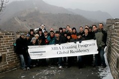MBA Evening Program China Global Residency - Georgetown University's McDonough School of Business