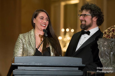 Event co-chairs Rachel Lang and Allen Tinkham