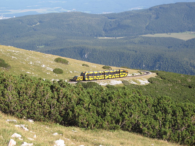 Schneeberg - The Salamander, successor of the old steam train