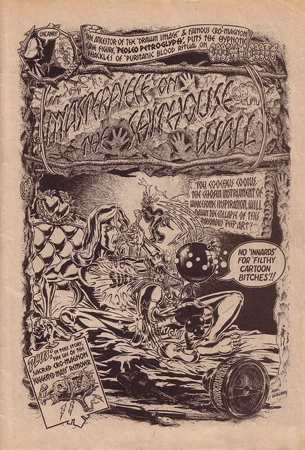 Zap Comix #6 / Robert Williams / Masterpiece on the Shithouse Wall // 1