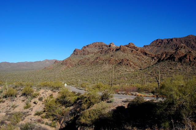 The View from Gates Pass near the Arizona Sonora Desert Museum, Tucson