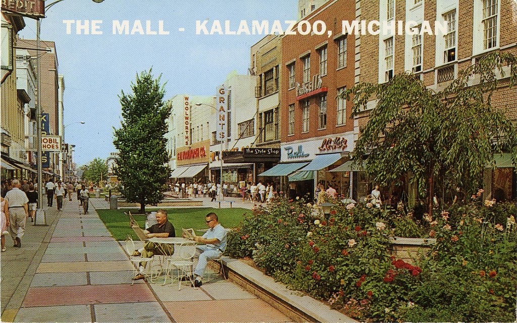 Burdick Street Pedestrian Mall Kalamazoo MI