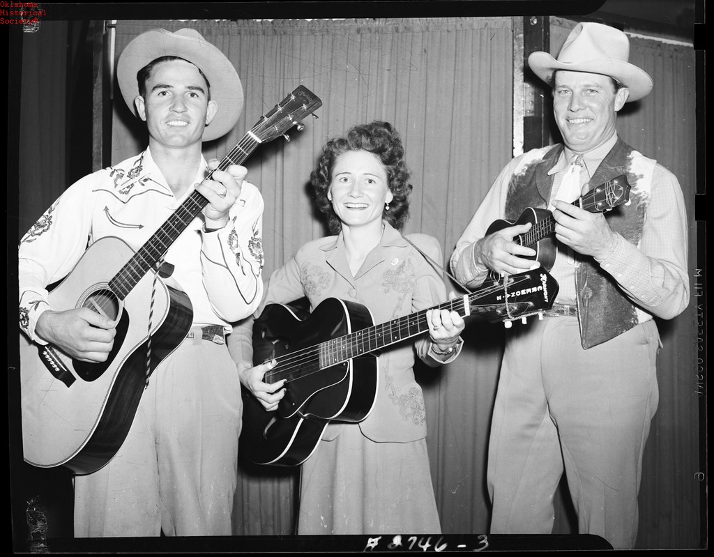 First Country Music Singer klappersacks, Country Singers by Oklahoma Historical...