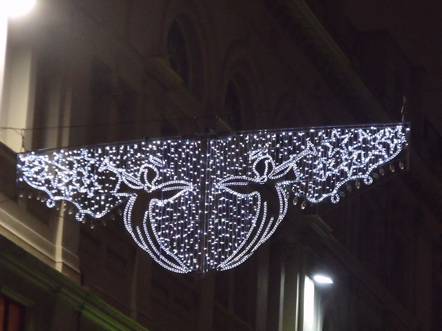 Christmas lights on Ethel Street