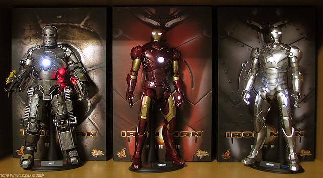 Hot Toys Iron Man Mark 1, 2, 3 | Hot 