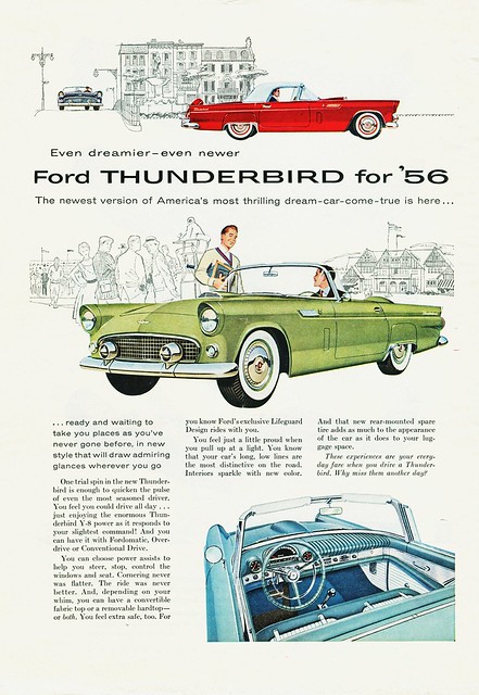 1956 Ford Thunderbird Ad