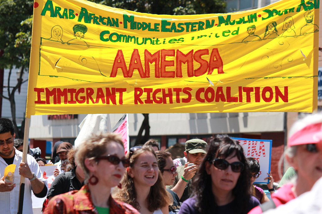 Arab, African, Middle Eastern, Muslim, South Asian Immigrant Rights Coalition