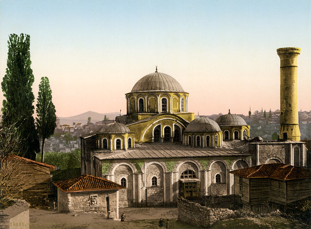 Kariye mosque, Constantinople, Turkey, ca. 1908