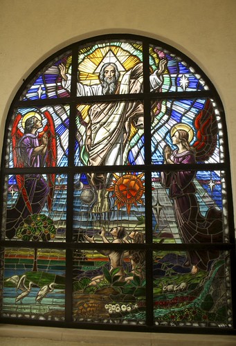 Creation stained glass | by shortlong1