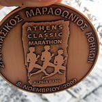 medaile z Athens Classic Marathonu, foto: Radek Narovec