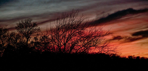 ranch blue trees sunset red sky sun colors clouds rural nikon texas tx horizon country hill dslr hillcountry fredericksburg dx d90 landscapesarchitecture