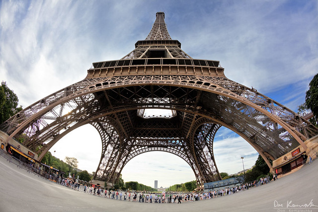 Fisheye Eiffel Tower - HDR