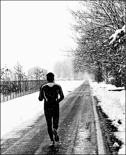 Winter Runner by Andrea Guandalini