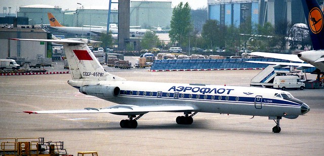 Frankfurt 90 (27)(n)  CCCP-65781 TU-134----Aeroflot