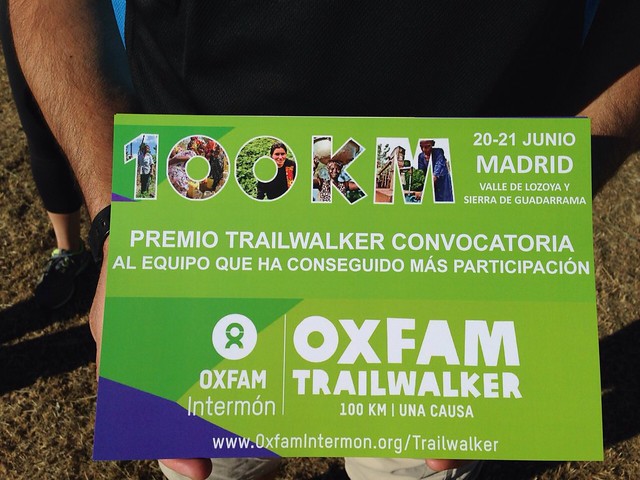 Oxfam Trailwalker Madrid 2015
