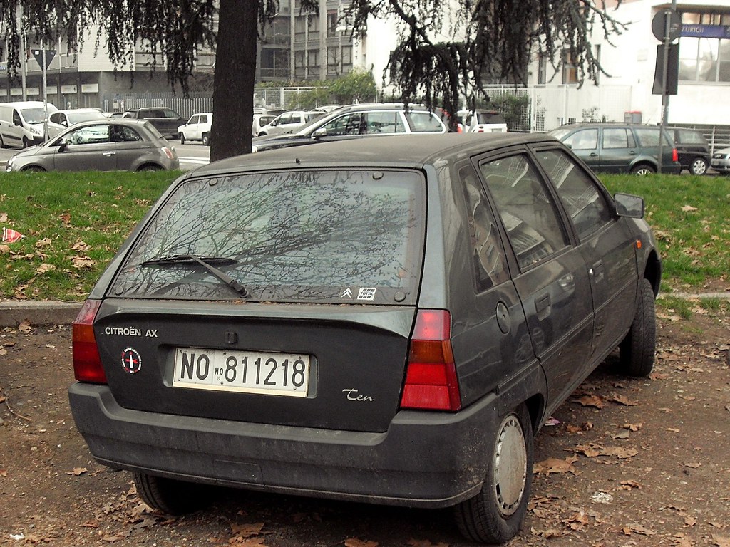 Citroën Ax 1.0I Ten 1994 | Data Immatricolazione: 27-01-1994… | Flickr