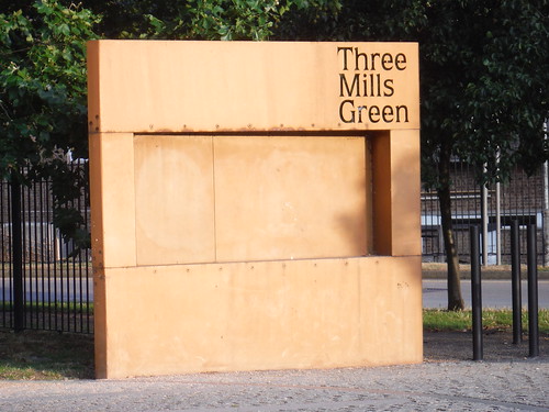 Leaving Three Mills Green SWC Short Walk 21 - The Line Modern Art Walk (Stratford to North Greenwich)