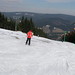 sjezd z Čerňavy do Ramzové, místy již bez sněhu, foto: Kristian Hanko