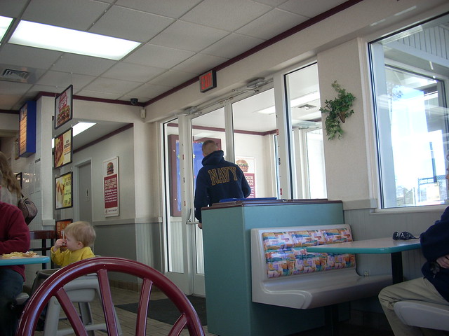 Burger King interior