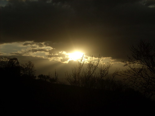 sunset sun primavera clouds march spring tramonto nuvole hills sole marzo colline abruzzo teramo poggiocono
