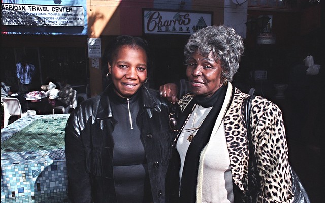 Dorothy Masuka and Lilly Time Square Yeoville Johannesburg South Africa June 2002 003