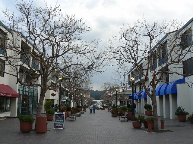 Monterey, CA - Shopping Courtyard