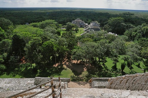 mexico ruins pyramid maya jungle optimized ekbalam
