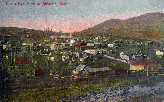 Bird's Eye View, 1914 - Juliaetta, Idaho