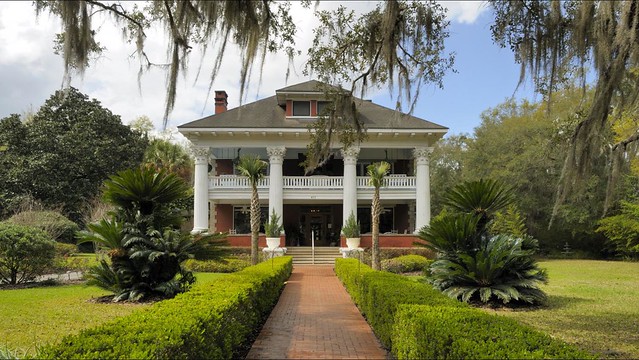 Herlong Mansion, Greek Revival, 1910 - Micanopy, Florida