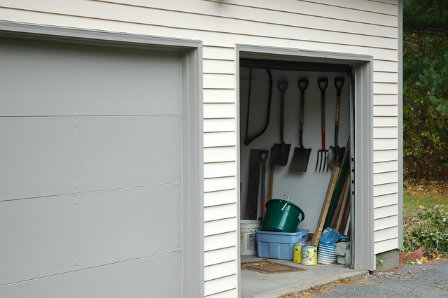 Garage with New Paint