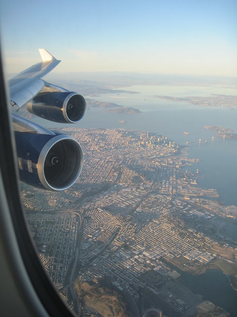 San Francisco, BA 747, Rolls Royce engines