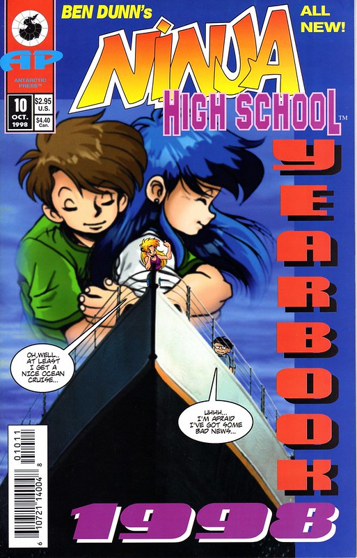 ninja-high-school-yearbook-10b, Scan of comic book cover in…