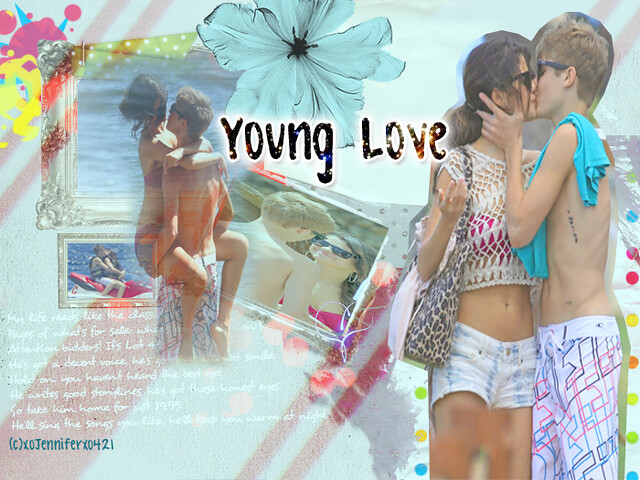 Jelena Beach Young Love Wallpaper