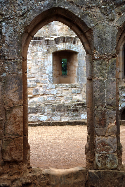 An Arch View of the Old Kitchen at Bodiam Castle!