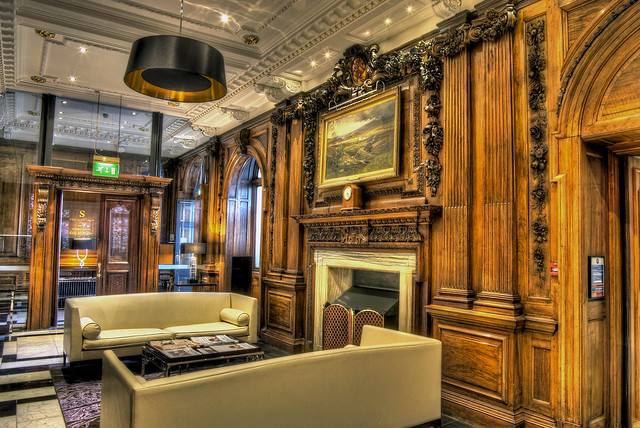 The Scotsman Hotel reception II - reworked