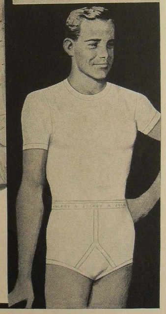 1950s Jockey Shorts Briefs Men's Underwear Vintage Advertisement 2 Ill...