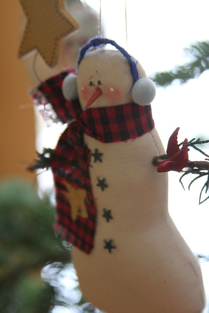 Happy snowman ornament...