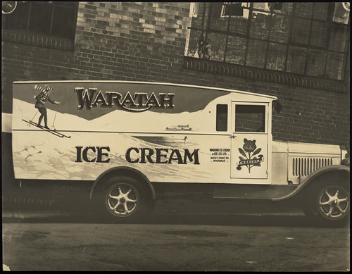 Waratah Ice Cream & Ice Co Ltd delivery van | by Powerhouse Museum Collection