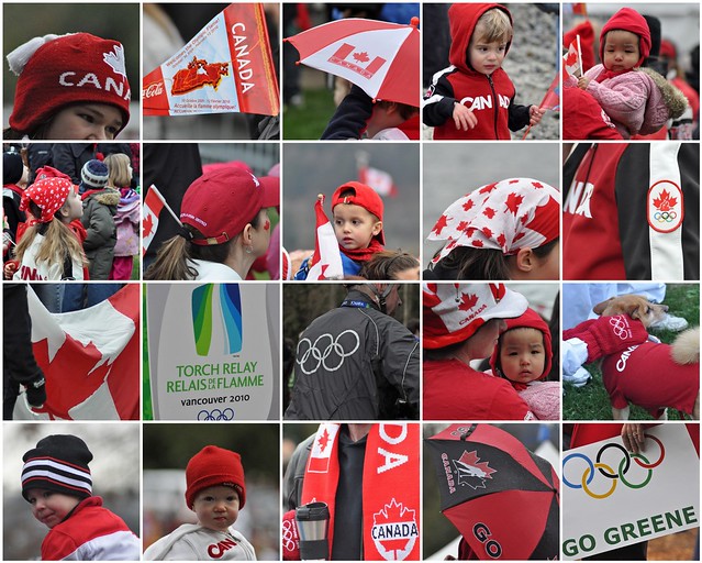 Olympic spirit - Canadian style!