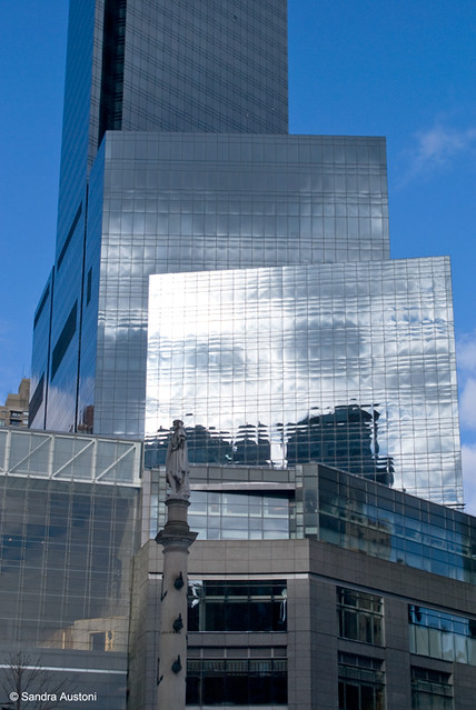 Blue Manhattan (Time Warner Center)