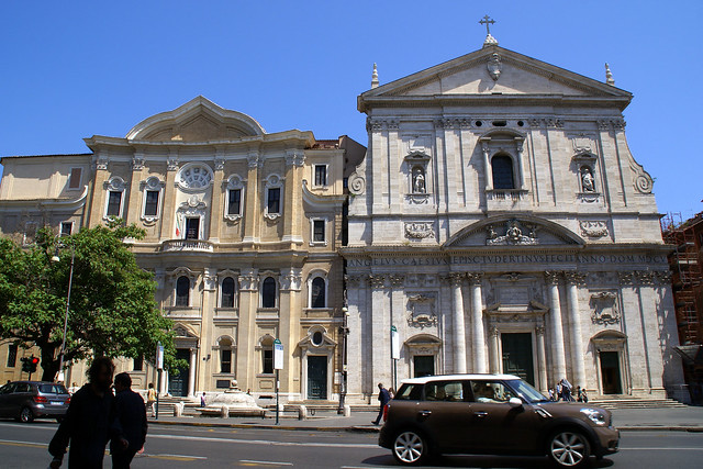 Rom, Piazza della Chiesa Nuova, Oratorio dei Filippini und Chiesa Nuova