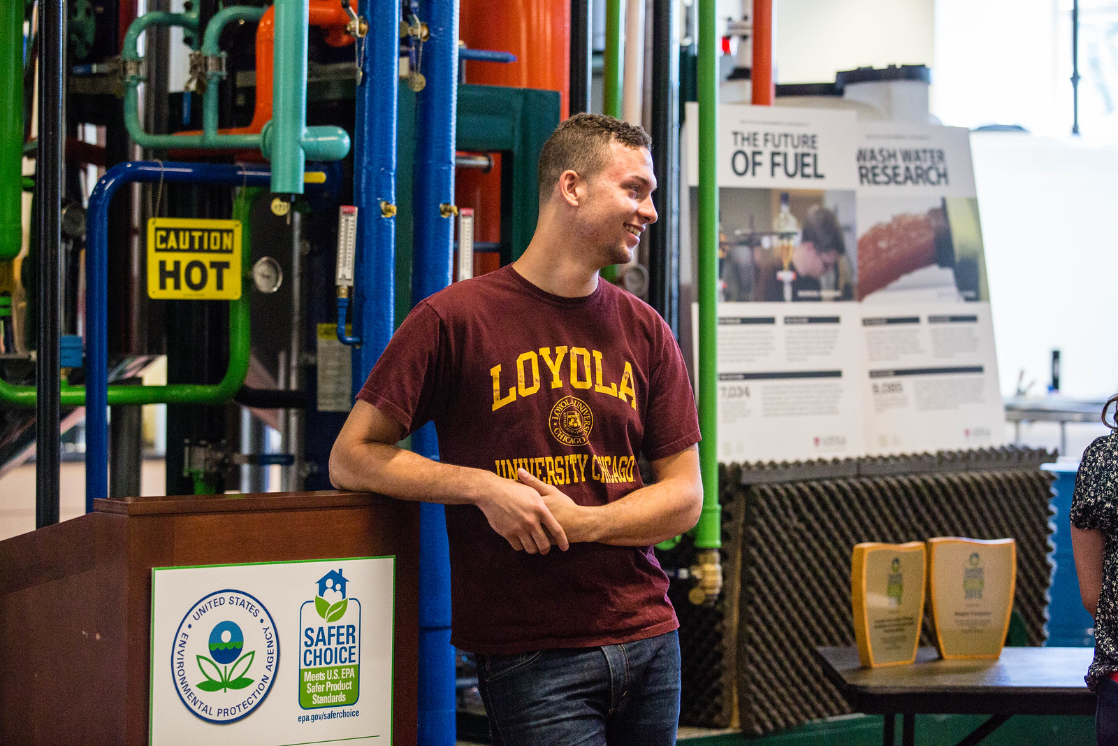 Loyola Searle Biodiesel Lab recognized as 2015 Safer Choice Partner of the Year Award Winner by the Environmental Protection Agency