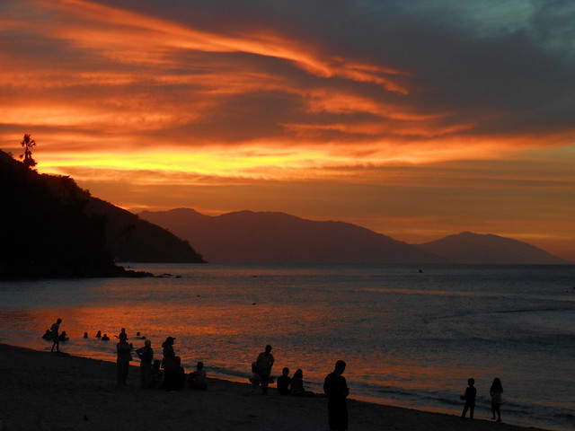 Sunset in Puerto Galera , Mindoro , Philippines