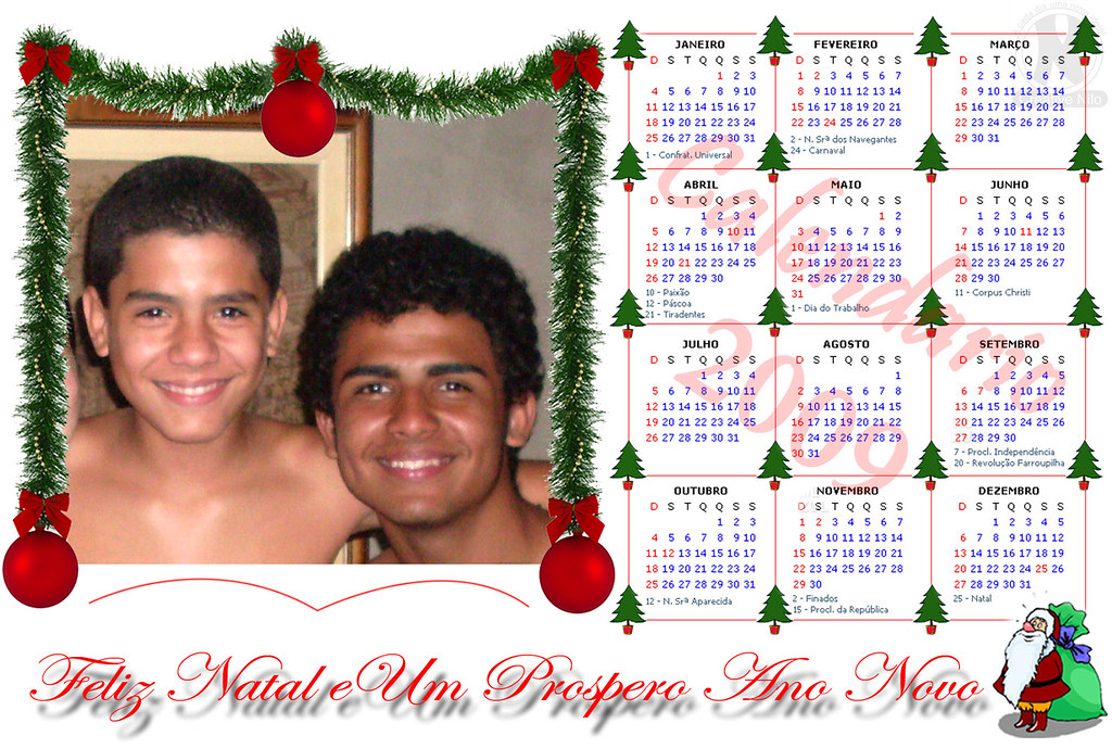 Montagem - Calendario de natal 2009 | Danilo Ramalho Corrêa | Flickr