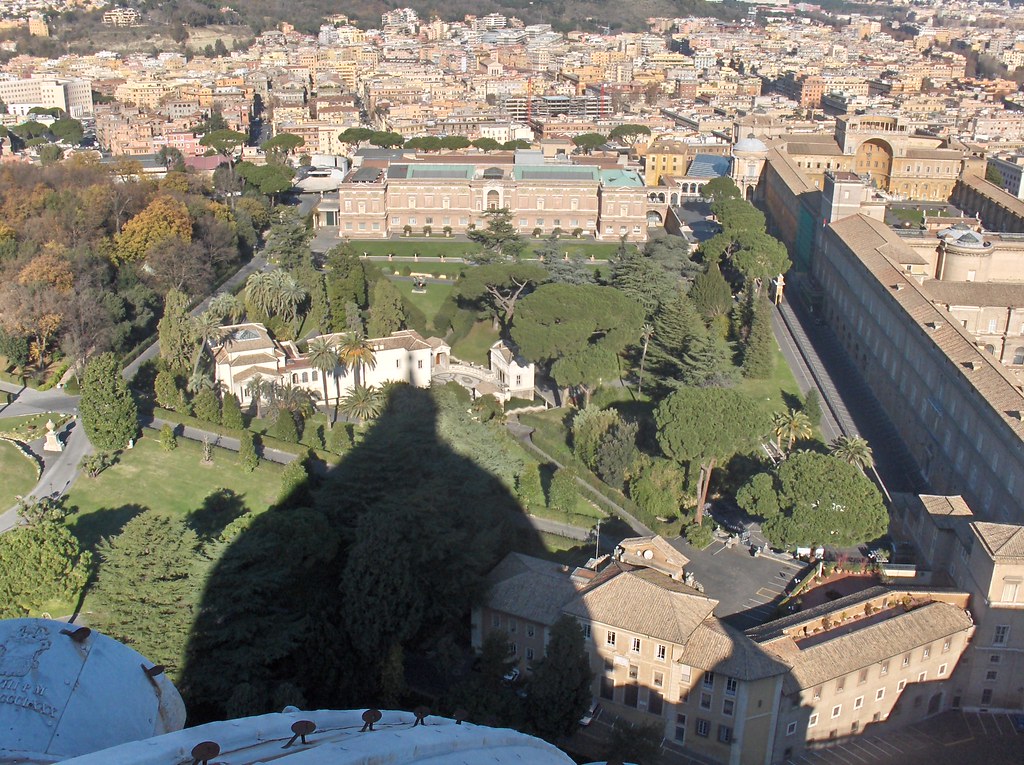Vatican Gardens State Of The Vatican City Is A Landlocked Flickr